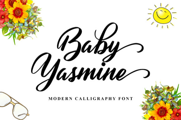 Baby Yasmine: A Script Font That Brings Warmth to Brand Content