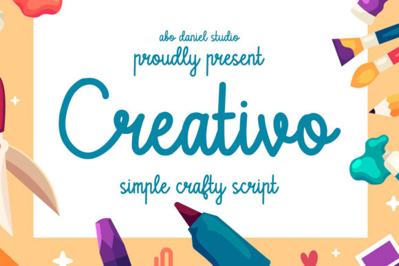 Creativo Font: A Soft Handwritten Typeface for Editorial Projects