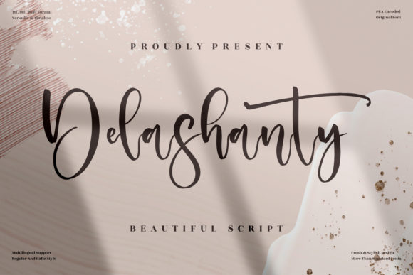 Delashanty: A Script Font That Gave My Small Business a Brand Upgrade