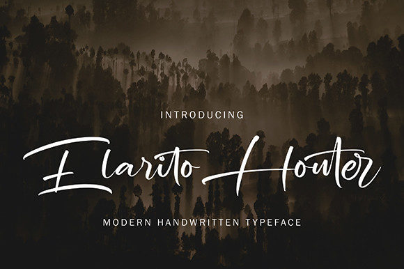 Elarito Houter: A Graceful Script Font for Modern Branding