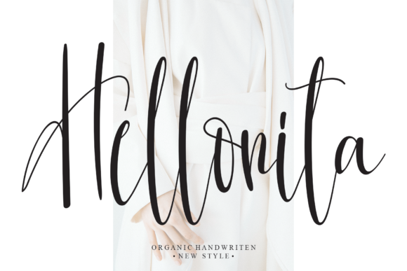 Hellonita: A Graceful Script Font for Editorial Design