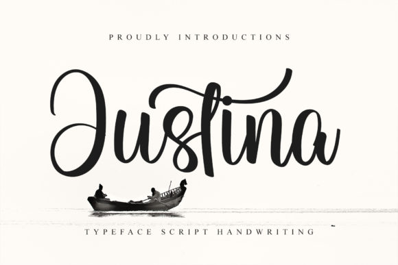 Justina Script Font for Campaign Visuals That Connect