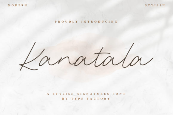 Kanatala: A Script Font That Brings Warmth to Web Design