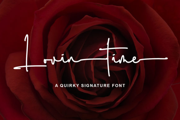 Lovintime: A Handwritten Font Built for Digital Storytelling
