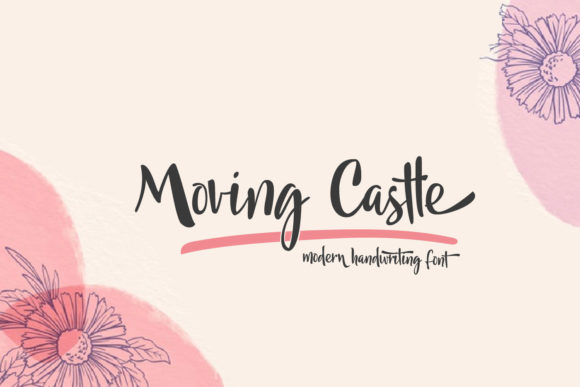 Moving Castle: A Handwritten Font for Thoughtful Editorial Design