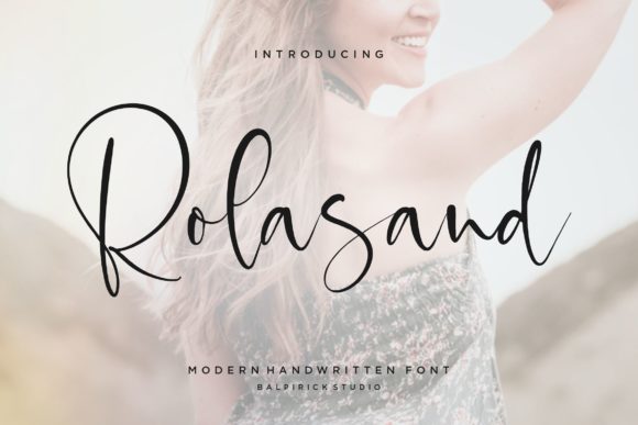 Rolasand Script Font: A Stylish Choice for Branding and Packaging