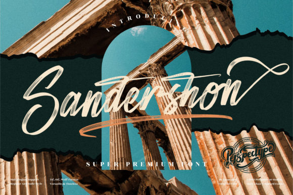 Sandershon – A Practical Font Review for Designers