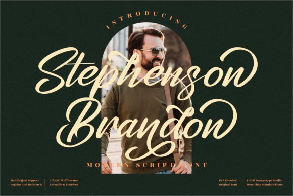 Stephenson Brandon Font Review: A Casual Script with Elegant Undertones