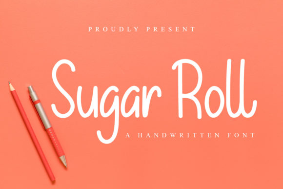 Sugar Roll: A Handwritten Font for Editorial Design