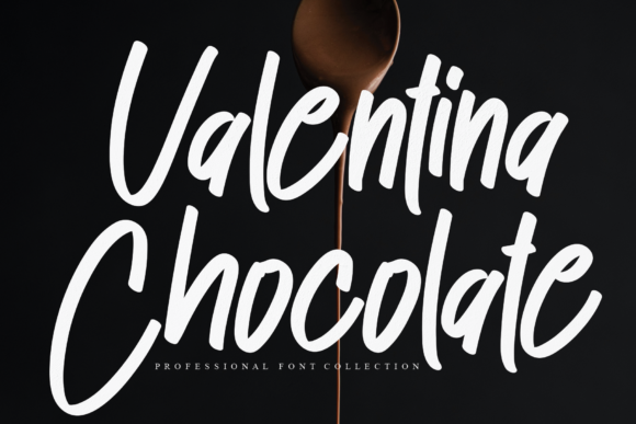 Valentina Chocolate: A Handwritten Font for Warm Editorial Pages
