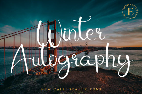Winter Autography: A Script Typeface Built for Web Design